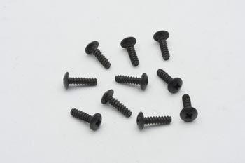 RC Radiostyrt C0100-86071 -  Cap Head Self Tapping Screws 2.6*10 - 10 pack