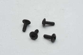 RC Radiostyrt C0100-86073 -  Cap Head Self Tapping Screws 3*8 - 4 pack