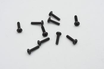 RC Radiostyrt C0100-86075 -  Rounded Head Self Tapping Screws 2.6*8 - 10 pack