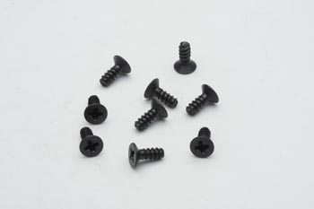 RC Radiostyrt C0100-86077 - Countersunk Self Tapping Screws 3*8 - 9 pack