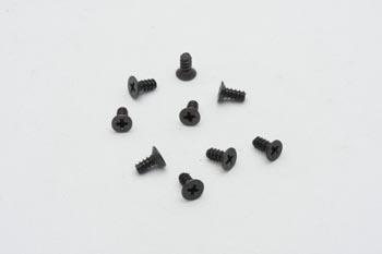 RC Radiostyrt C0100-86078 -  Countersunk Self Tapping Screws 2.6*6 - 9 pack