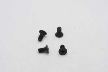 RC Radiostyrt C0100-86080 -  Countersunk Screws 2.6*6 - 4 pack