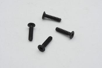 RC Radiostyrt C0100-86085 -  Countersunk Self Tapping Screws 2.6*12 - 4 pack