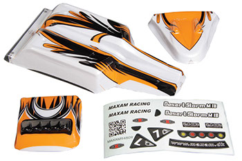 Bild p� C0400-14001 - 1:18 Desert Extreme Orange bodyshell