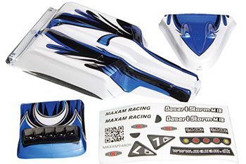 Bild p� C0400-14002 - 1:18Desert Extreme Blue bodyshell