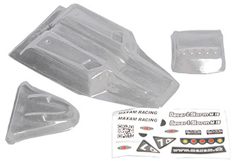 Bild p� C0400-14003 - 1:18 Desert Extreme clear bodyshell
