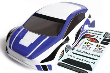 Bild p� C0400-14004 - 1:18 Rally Blue/White bodyshell