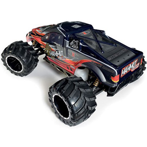 Bensin bil - 1:5 - Mammut 430S - Röd - Bensin - 2,4Ghz - RTR