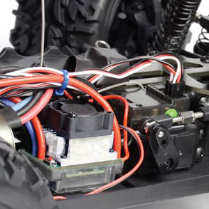 Thumbnail 734 f�r Rc bilar - 1:10 - MaXam R10 Monster 2 BL - Borstl&ouml;s - 4Wd - 2,4Ghz - RTR