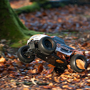 Thumbnail 734 f�r Rc bilar - 1:10 - MaXam R10 Monster 2 BL - Borstl&ouml;s - 4Wd - 2,4Ghz - RTR
