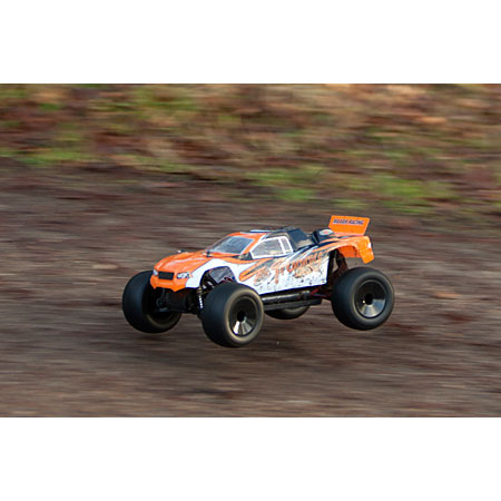 Thumbnail 734 f�r Radiostyrd bil - 1:10 - MaXam R10 Truggy 2 BL Borstl&ouml;s 4Wd 2,4Ghz RTR