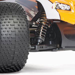 Thumbnail 734 f�r Radiostyrd bil - 1:10 - MaXam R10 Truggy 2 BL Borstl&ouml;s 4Wd 2,4Ghz RTR