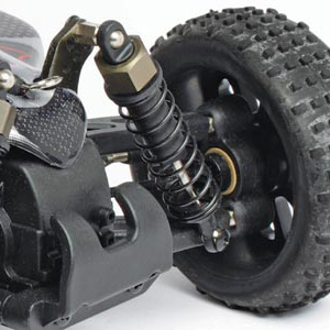 Thumbnail 734 f�r Radiostyrd bil - 1:16 - MaXam Buggy 4wd - BL&Aring; - RTR