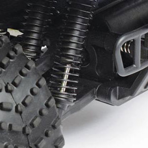 Thumbnail 734 f�r Radiostyrda bilar - 1:16 - MaXam Hummer 4wd - R&ouml;d -RTR