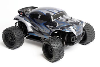 Bild p� Radiostyrda bilar - 1:16 - MaXam Beetle 4wd - Bl&aring; - RTR