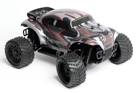 Bild p� Radiostyrda bilar - 1:16 - MaXam Beetle 4wd - R&ouml;d - RTR
