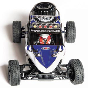 Thumbnail 734 f�r Radiostyrda bilar - 1:18 - M18 Desert Storm 4wd - Blue - 2,4Ghz - RTR
