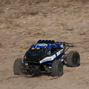 Thumbnail 734 f�r Radiostyrda bilar - 1:18 - M18 Desert Storm 4wd - Blue - 2,4Ghz - RTR