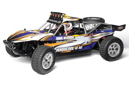 Bild p� Rc bil - 1:10 - MaXam Hurricane R10 BL 3300 Borstl&ouml;s - 2,4Ghz - RTR