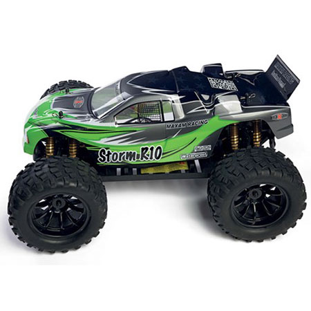 Radiostyrda bilar - 1:10 - MaXam Storm R10 BL - Borstlös - 4Wd - 2,4Ghz - RTR