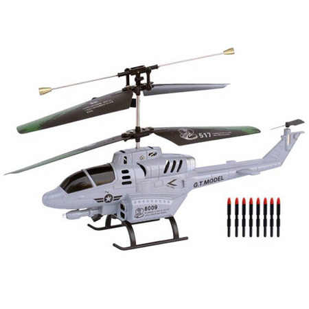 Radiostyrd helikopter - Cobra missil helikopter - 3,5ch - RTF