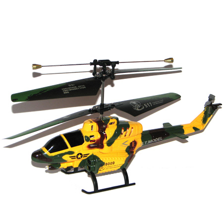 Radiostyrd helikopter - Cobra missil helikopter - 3,5ch - RTF