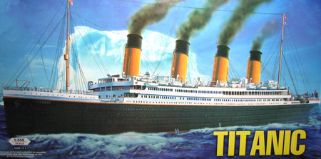 RC Radiostyrt Modellbåt - Titanic - HobbyBoss - 1:550