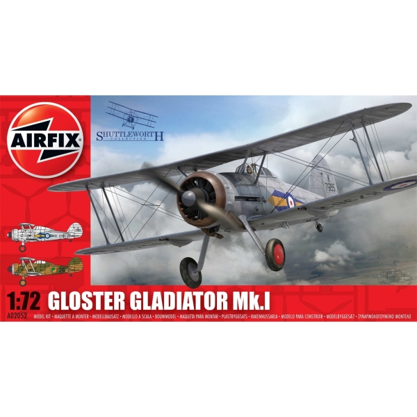 Bild p� Modellflygplan - Airfix Gloster Gladiator MKI - 1:72 - Airfix