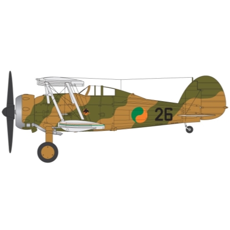 Thumbnail 734 f�r Modellflygplan - Airfix Gloster Gladiator MKI - 1:72 - Airfix