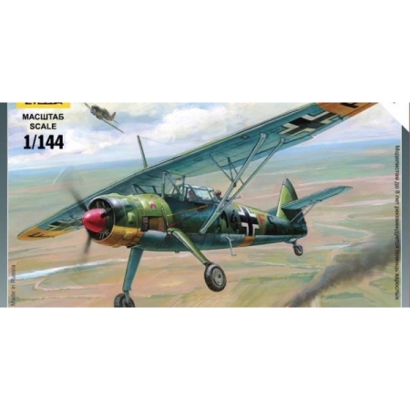 Bild p� Modellflygplan - HENSCHEL ZV6184 - 1:144 - SNAP