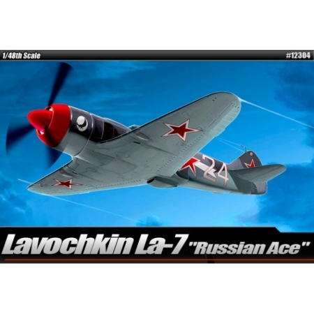 RC Radiostyrt Modellflygplan - Lavochkin LA-7 Russian ACE LIM. ED. - 1:48