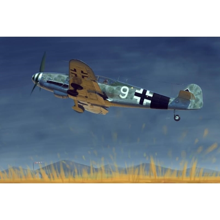RC Radiostyrt Modellflygplan - Messerschmitt Bf 109G-10 - 1:32