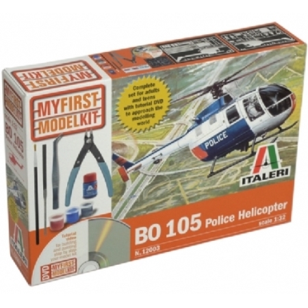 Bild p� Modell helikopter - POLIS Helikopter BO 105 - 1:32