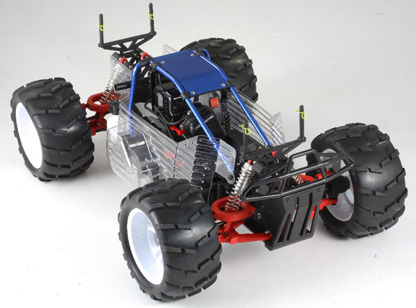 Thumbnail 711 f�r Radiostyrda bilar - 1:5 - Bensin Monstertruck - 2,4GHz - RTR