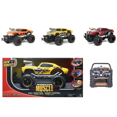 Thumbnail 734 f�r Radiostyrd bil - 1:15 - Monster Muscle RC - RTR