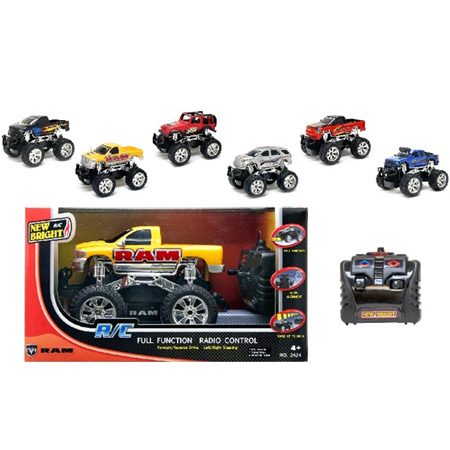 Radiostyrda bilar - 1:24 - New Bright RC Trucks - RTR