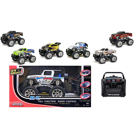 Radiostyrda bilar - 1:24 - New Bright RC Trucks - RTR