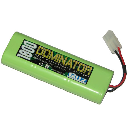 RC Radiostyrt Batteripack NiMH - Batteri 7,2V 1800mAh - Dominator