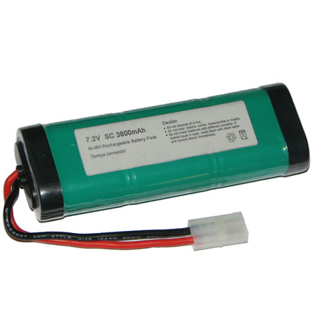 Bild p� Batteripack NiMH - Batteri 7,2V 3800mAh - RM