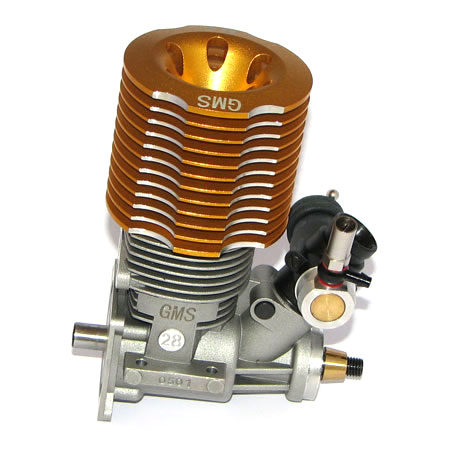 RC Radiostyrt Nitro motor - GMS 28cxp