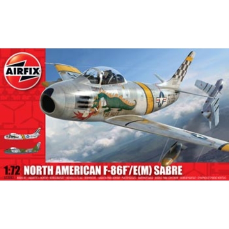 Bild p� Modellflyg - North American F-86F/E(M) Sabre - 1:72 - Airfix