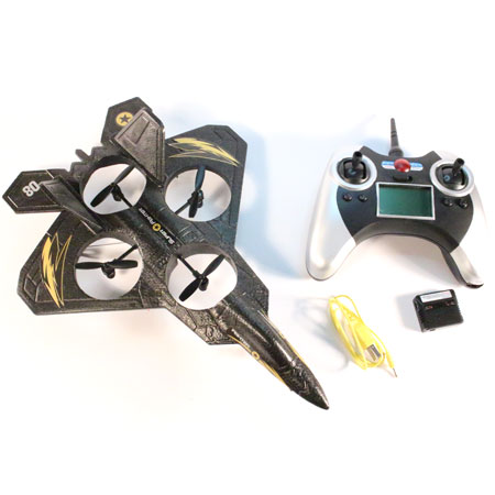 Thumbnail 734 f�r Demo - Flygplan/quad - Predator F2 Gyro Edition - 2,4Ghz - 4ch - RTF