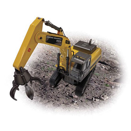 Radiostyrd griplastare - 1:12 Premium Label Crane Grabber - 2,4Ghz - RTR