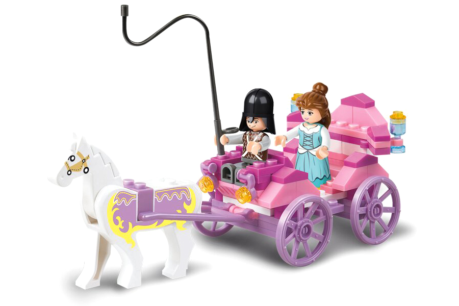 Princesses Carriage - B0239 - Sluban