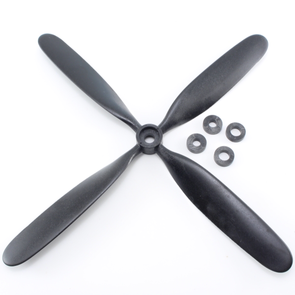 RC Radiostyrt Propeller - 4 blads - 267mm - DYP-1026S