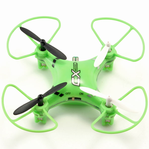 Radiostyrd drone - Quadcopter CX-023 - 2,4Ghz - Led/flip v - RTF