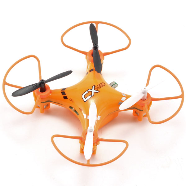 Radiostyrd drone - Quadcopter CX-023 - 2,4Ghz - Led/flip v - RTF