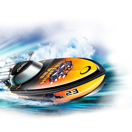 Thumbnail 734 f�r Radiostyrd b&aring;t - TopRaiders Speedboat Sea Hunter - RTR