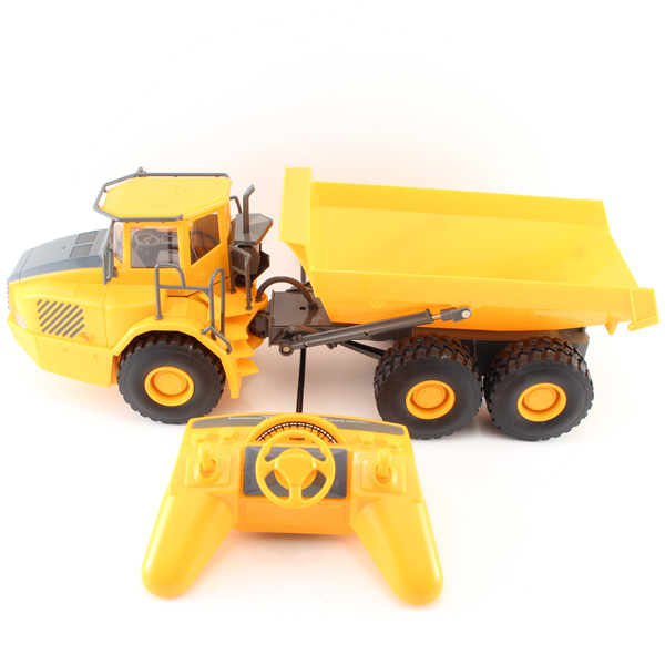 Demo - Radiostyrt arbetsfordon - 1:28 Radiostyrd dumpers - RTR