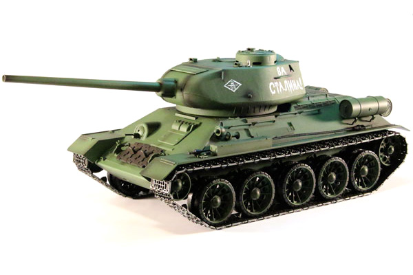 Radiostyrd stridsvagn - 1:16 - T-34 - 2,4Ghz - RTR